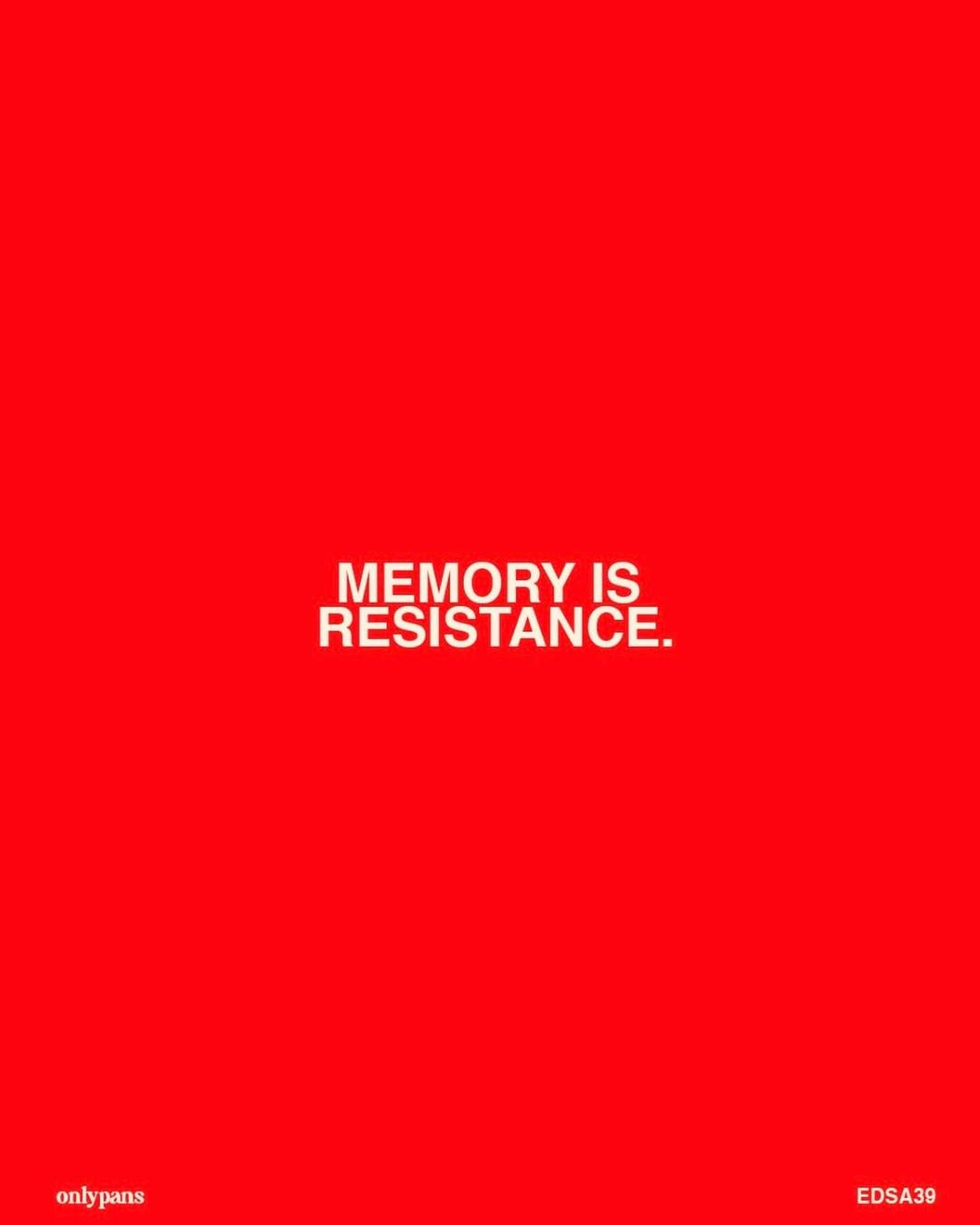 Memory Is Resistance Poster