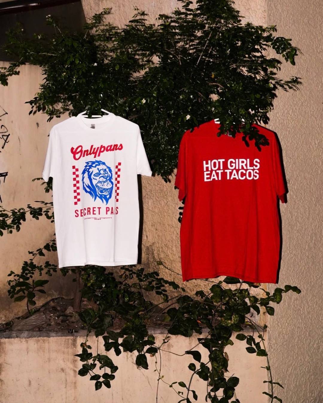 OnlyPans branded t-shirt