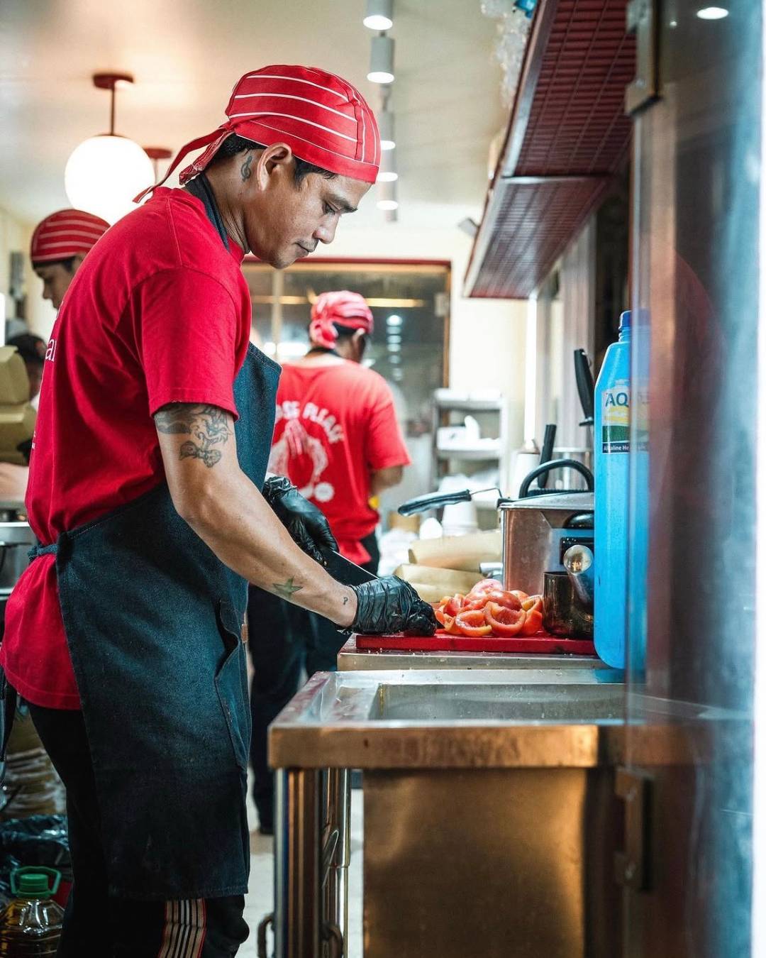 he Heat Before The Scene